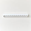White Scalloped Wall Storage Shelf - 90cm