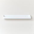 White Scalloped Wall Storage Shelf - 90cm