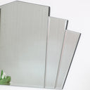 Art Deco Fan Frameless Wall Mirror 40cm x 60cm