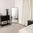 Black 4 Drawer Large Chest/Console Table with Shelf - Briggs Range