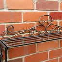 Black &amp; Gold Metal Three Tier Plant Theatre Stand