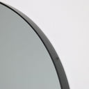 Black Oval Wall Mirror 50cm x 150cm