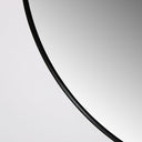 Black Oval Wall Mirror 50cm x 150cm