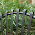Black Painted Garden Chair 62cm