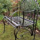 Black Painted Garden Chair 62cm