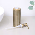 Brass Gold Textured Metal Soap Dispenser