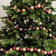 Dark Pink & Gold Glitter Bauble Ball Garland 180cm (1.8m / 70.8')