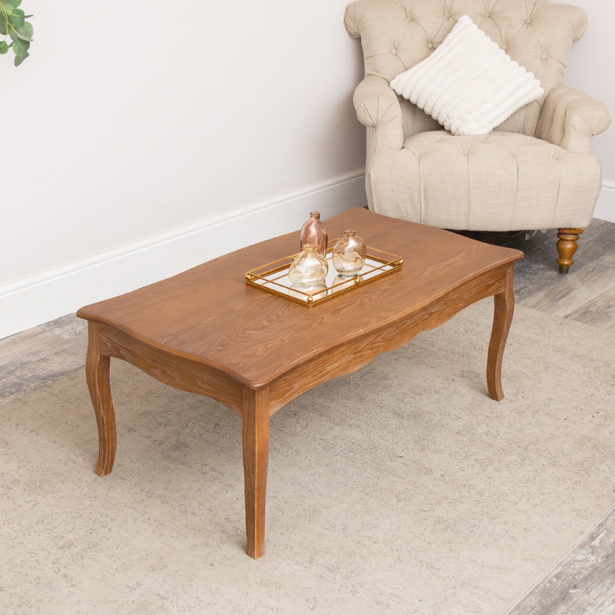 Dark Wood Coffee Table - Ashwell Range – Melody Maison