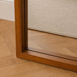 Dark Wood Framed Arched Wall &amp; Leaner Mirror - 60cm x 140cm - Ashwell...
