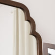 Dark Wood Reeded Dressing Table Set - Georgian Range