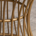 Dark Wood Reeded Dressing Table Set - Georgian Range