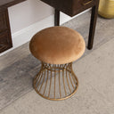 Dark Wood Reeded Dressing Table Set - Georgian Range