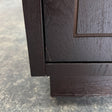 Dark Wooden 3 Door Sideboard - Kingsley Range