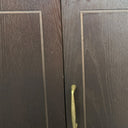 Dark Wooden 3 Door Sideboard - Kingsley Range
