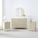 Double Wardrobe, Chest of Drawers &amp; Pair of Bedside Tables - Hales Taupe Range