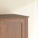 Double Wardrobe - Hales Dark Wood Range