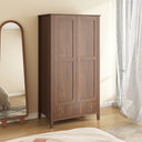 Double Wardrobe - Hales Dark Wood Range