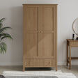 Double Wardrobe - Hales Pale Wood Range