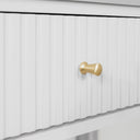 Dressing Table, Stool &amp; Pair of 3 Drawer Bedside Tables - Hales White Range