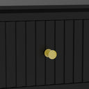 Dressing Table, Stool &amp; Pair of 3 Drawer Bedside Tables - Hales Black Range