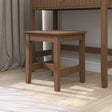 Dressing Table &amp; Stool Set - Hales Dark Wood Range