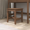 Dressing Table &amp; Stool Set - Hales Dark Wood Range