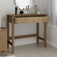 Dressing Table &amp; Stool Set - Hales Pale Wood Range