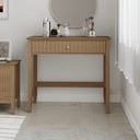 Dressing Table &amp; Stool Set - Hales Pale Wood Range