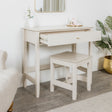 Dressing Table &amp; Stool Set - Hales Taupe Range