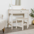 Dressing Table &amp; Stool Set - Hales Taupe Range