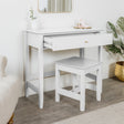 Dressing Table &amp; Stool Set - Hales White Range