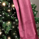 Extra Large Dark Red Velvet Christmas Bow - 70cm x 140cm