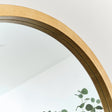 Extra Large Gilded Gold Arched Frame Leaner/Wall Mirror - 190cm x 110cm