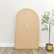 Extra Large Gilded Gold Arched Frame Leaner/Wall Mirror - 190cm x 110cm