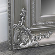 Extra Large Ornate Silver Wall / Floor / Leaner Full Length Mirror...