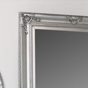 Extra Large Ornate Silver Wall / Floor / Leaner Full Length Mirror...