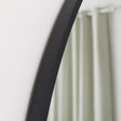 Extra Large Round Black Wall Mirror 120cm x 120cm (1.2 M x 1.2 M)