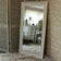 Extra Large White Antique Wall/Floor Mirror 158cm x 78cm
