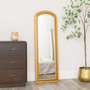 Full Length Antique Gold Leaner &amp; Wall Mirror - 47cm x 142cm