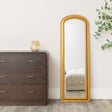 Full Length Antique Gold Leaner &amp; Wall Mirror - 47cm x 142cm