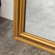 Full Length Antique Gold Leaner &amp; Wall Mirror - 47cm x 142cm
