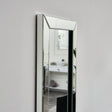 Full Length Bevelled Mirrored Wall Mirror 37cm x 140cm