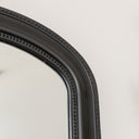 Full Length Black Leaner &amp; Wall Mirror - 47cm x 142cm
