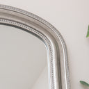 Full Length Foiled Silver Leaner &amp; Wall Mirror - 47cm x 142cm