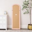 Full Length Pale Pink Leaner &amp; Wall Mirror - 47cm x 142cm