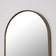 Gold Arch Wall Mirror 100cm x 29cm