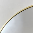 Gold Arched Wall Mirror 80cm x 60cm