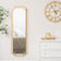 Gold Art Deco Wall Mirror 142cm x 47cm