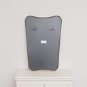 Gold Asymmetrical Metal Framed Wall Mirror - 54cm x 80cm