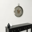 Gold, Black and Silver Pocket Watch Style Clock - 57cm x 46cm